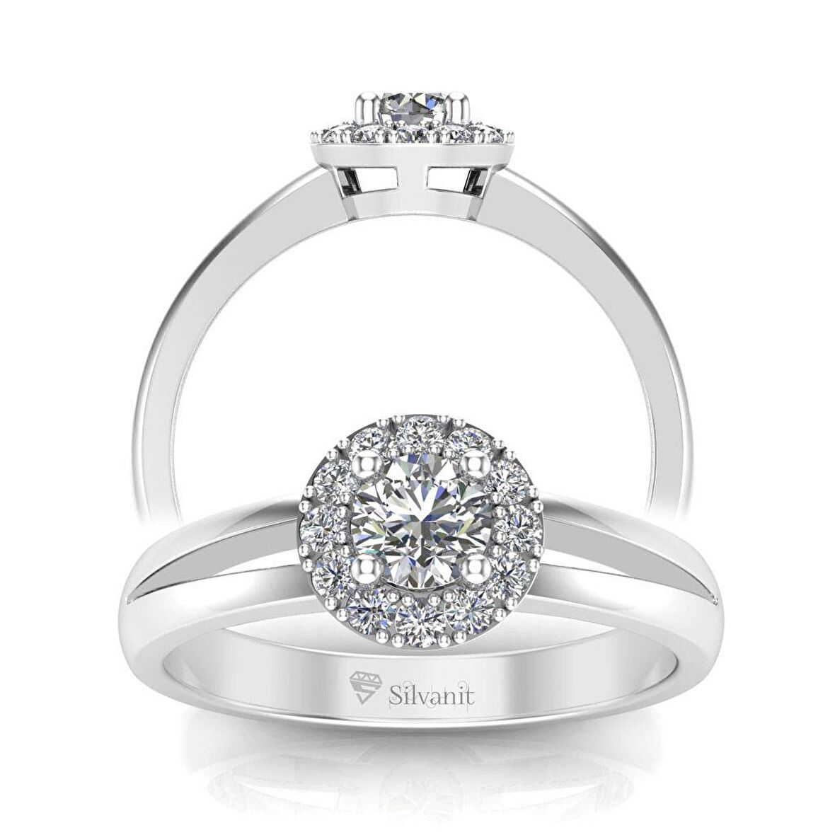 0,42 Karat Pırlanta Fantezi Yüzük