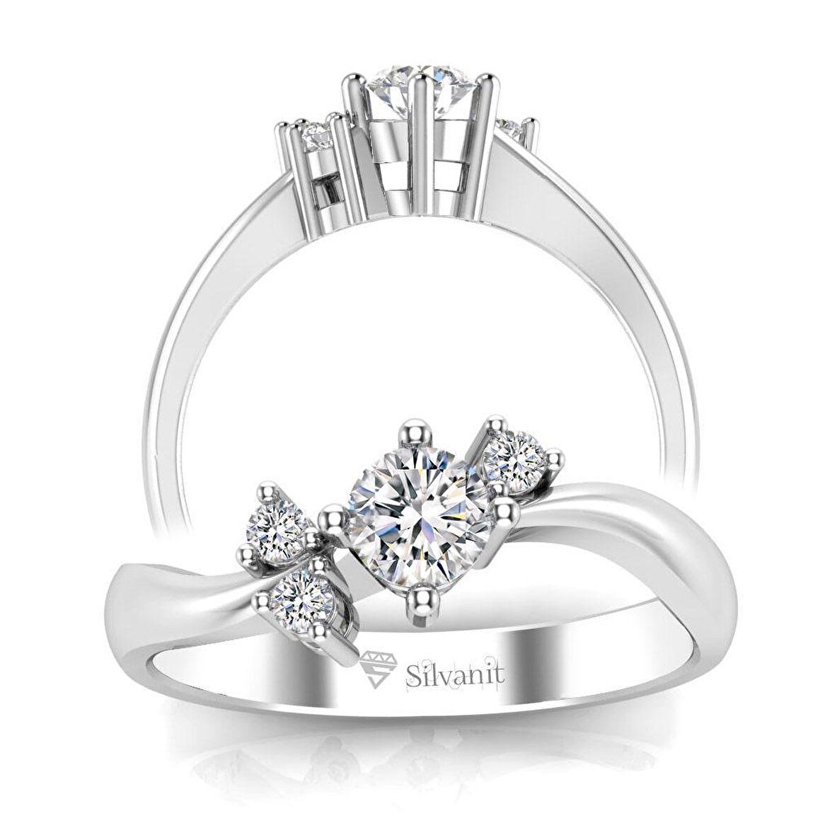 0,30 Karat Pırlanta Tasarım Yüzük