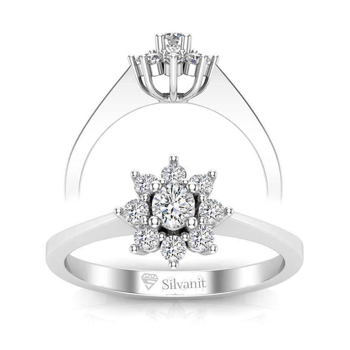 0,35 Karat Pırlanta Yüzük