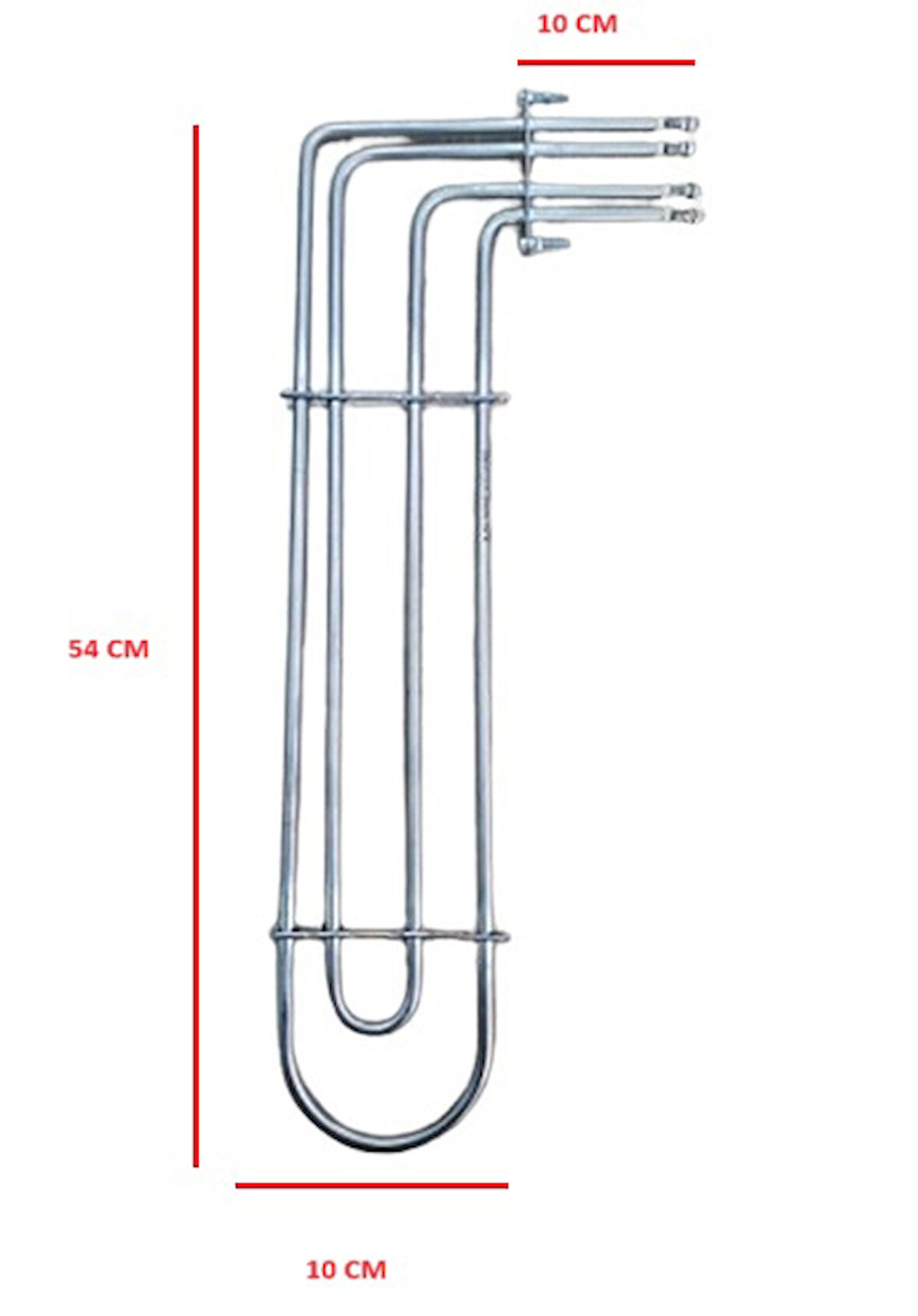 KONVEKSİYONEL FIRIN REZİSTANSI 2*1500W L:54CM M4 (R2022)