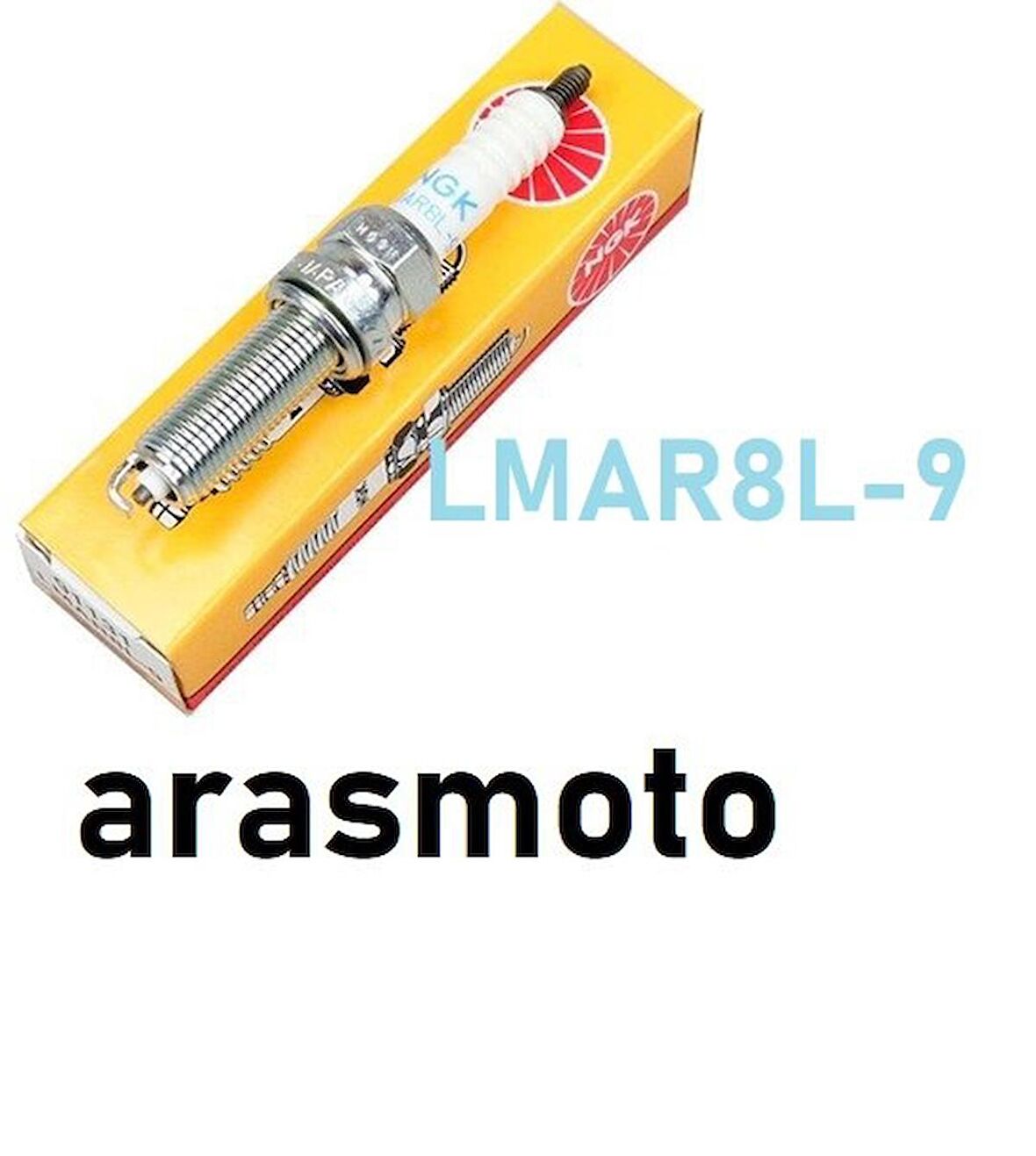 Yamaha Xmax 250-300 Uyumlu Ngk Buji LMAR8L-9 (2018-2023) -Arasmoto