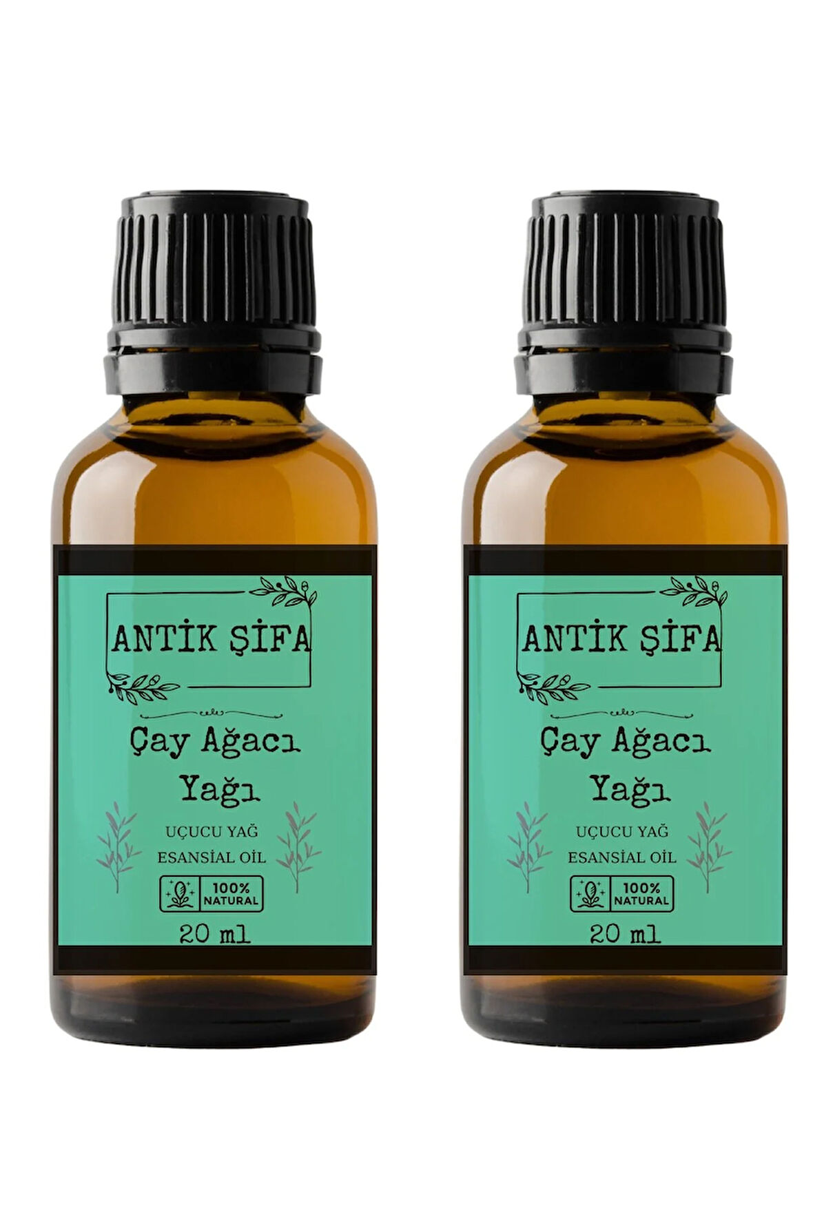 %100 Saf Çay Ağacı Yağı - (2 X 20ML)
