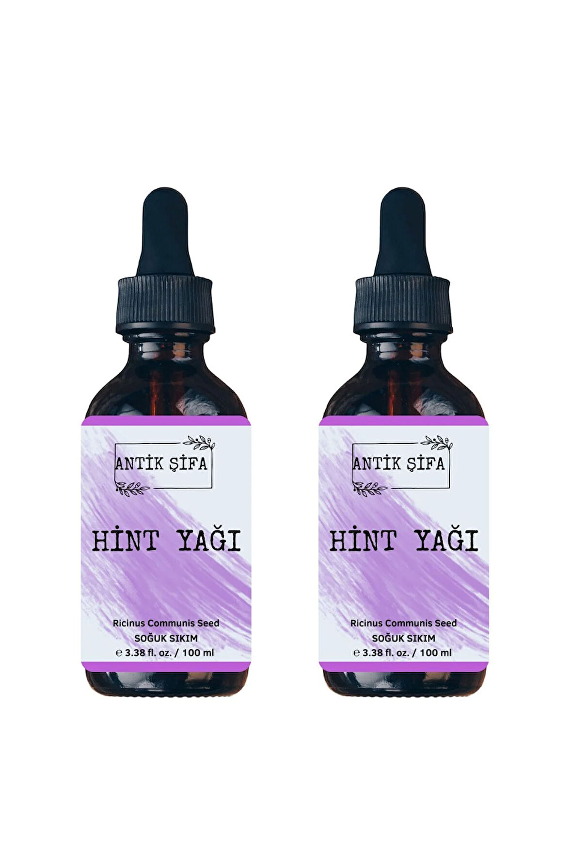 Saf Soğuk Sıkım Hint Yağı - (2 X 100ML)