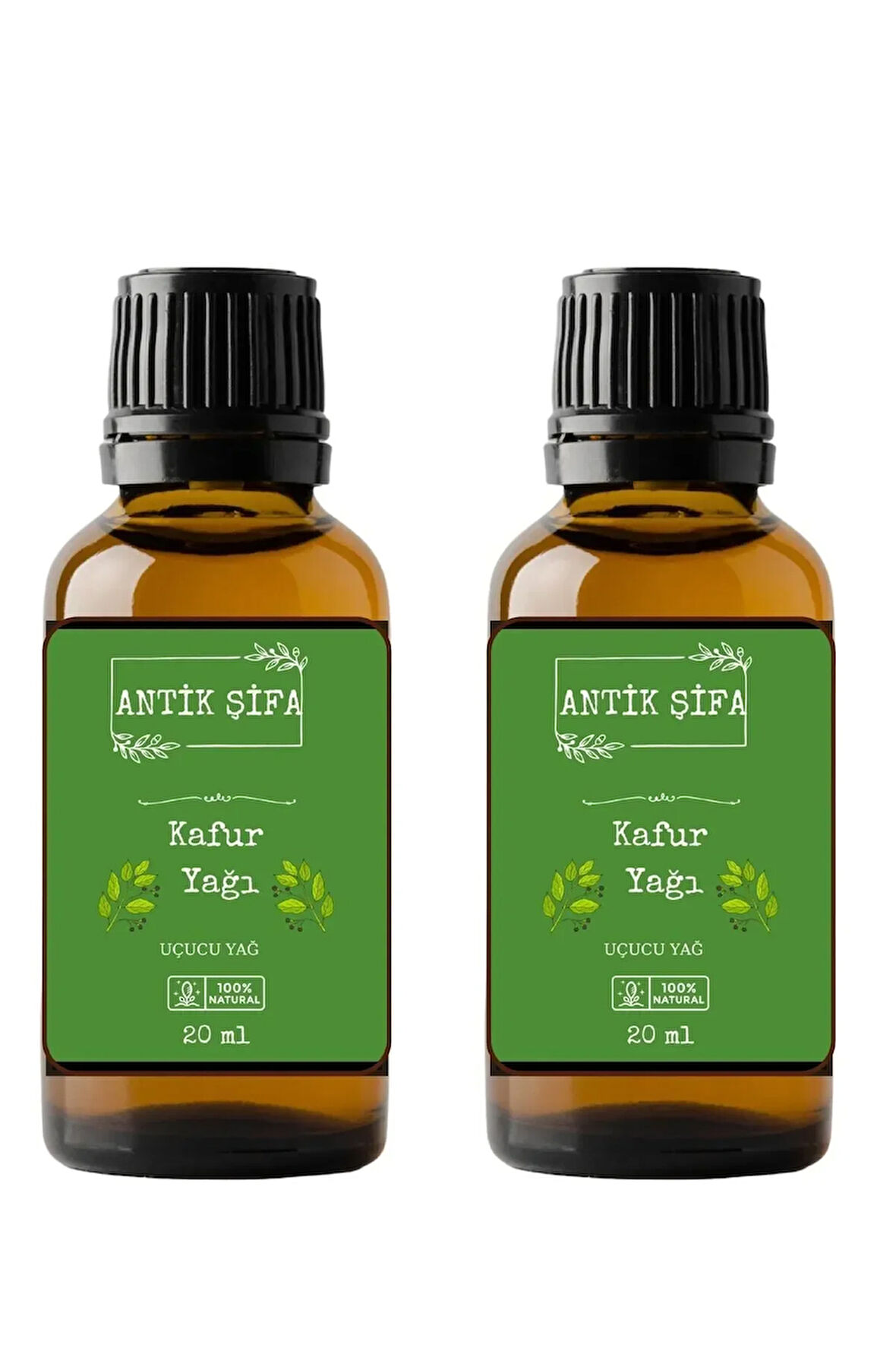 %100 Saf Kafur Uçucu Yağ- (2 X 20 ML)