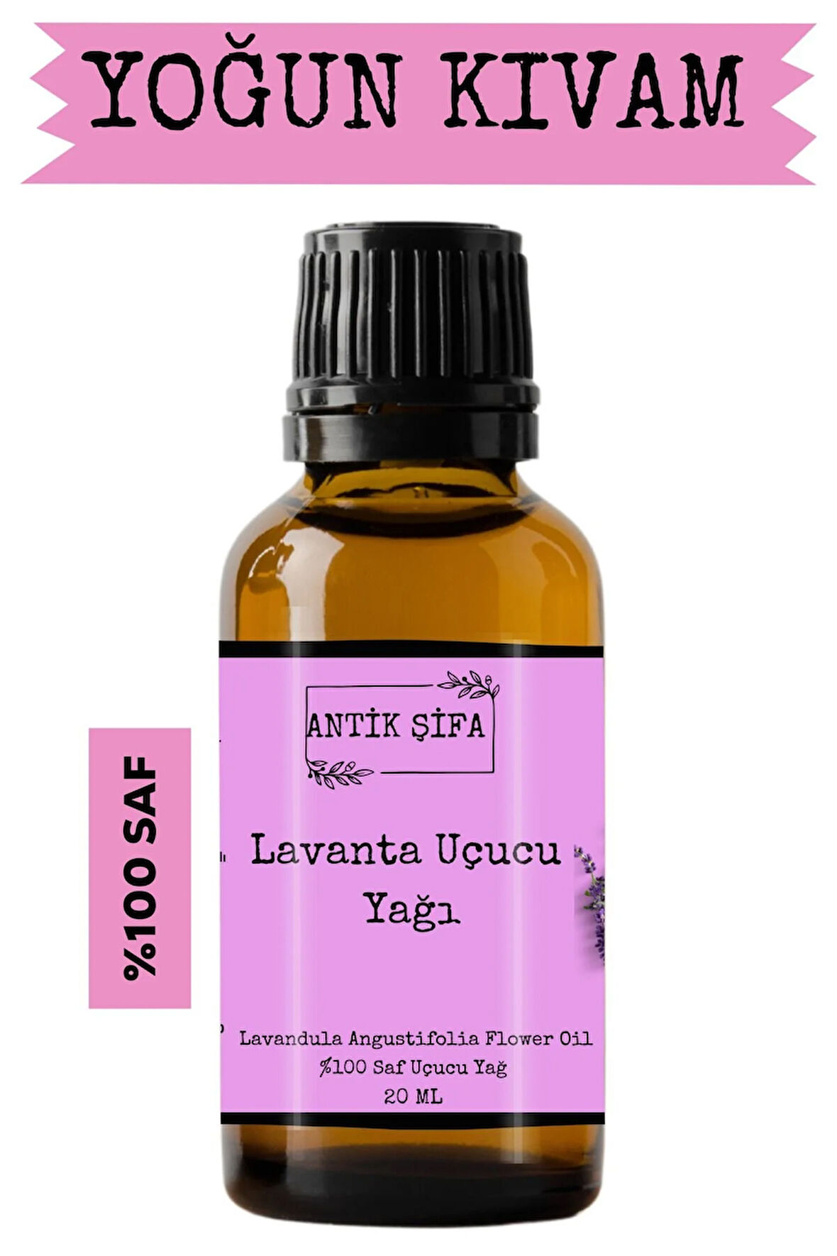 Lavanta Yağı (20 ML) -%100 Saf Doğal Lavanta Uçucu Yağı