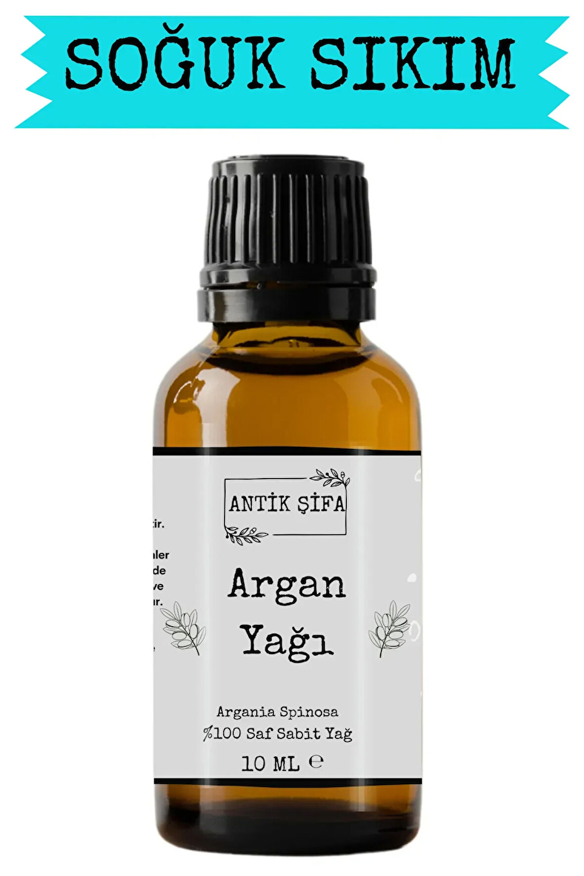 Argan Yağı -10 ml (SOĞUK SIKIM %100 DOĞAL ARGAN OİL)