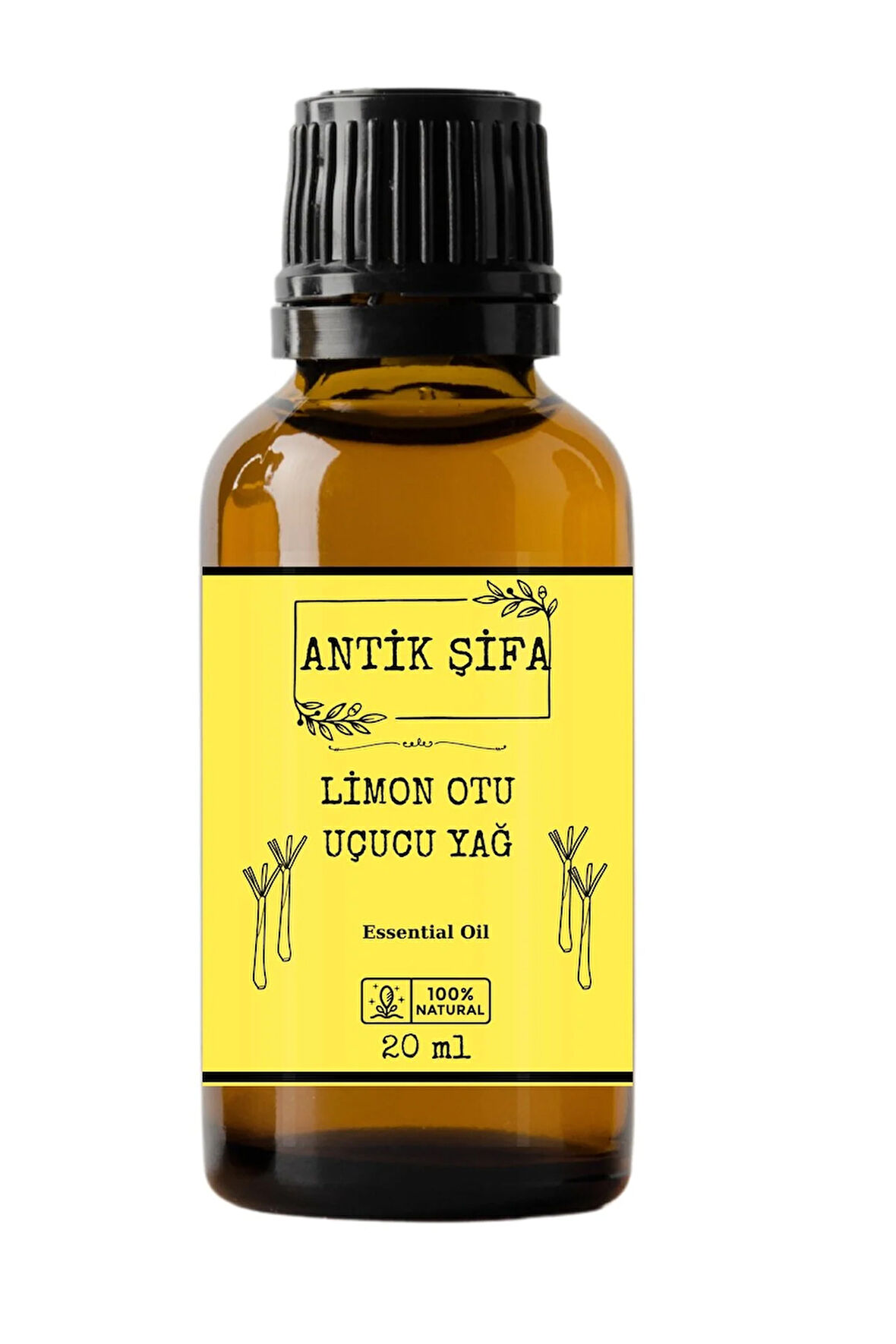 %100 Saf Limon Otu Uçucu Yağı 20 ml
