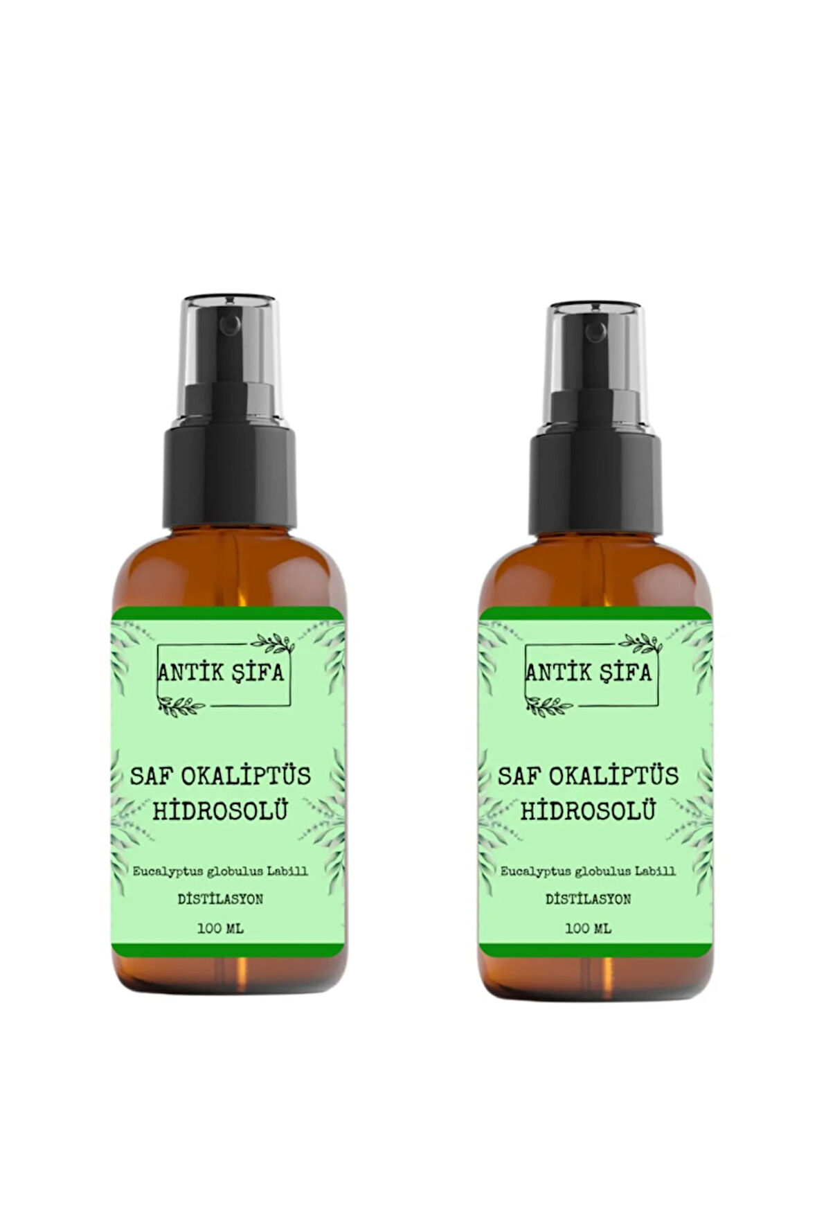 Saf Okaliptüs Hidrosolü 200 Ml - (2 X 100 Ml Okaliptüs Suyu)