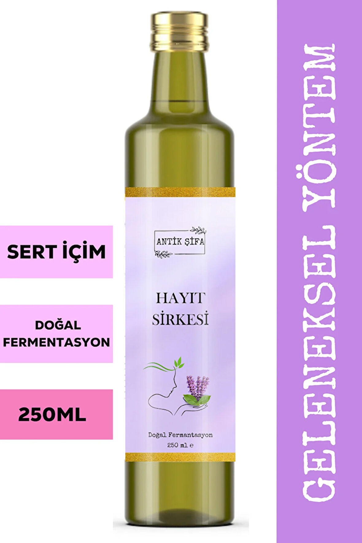 Hayıt sirkesi 250 ml- Doğal fermantasyon hayıt tentürü