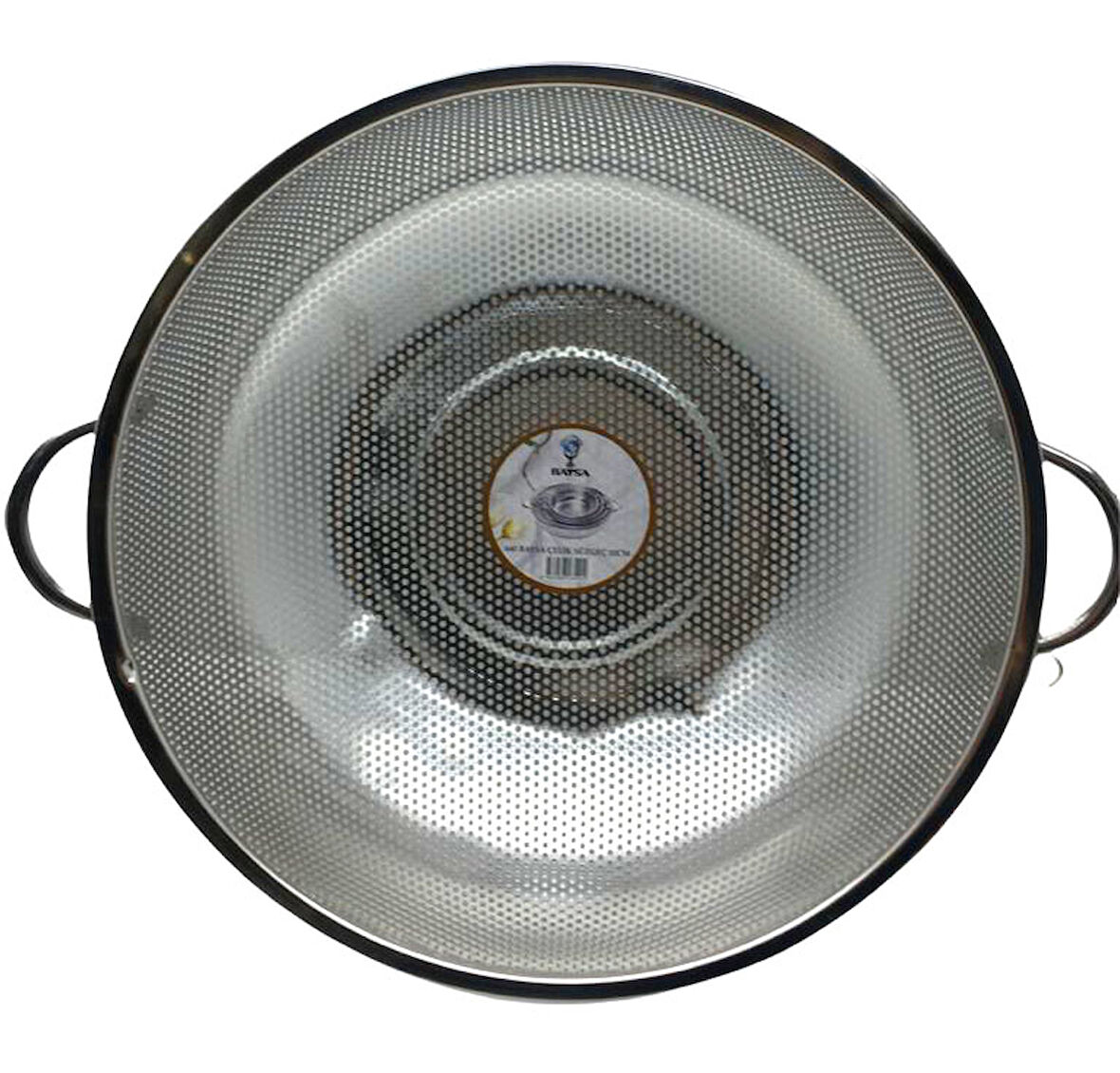 METAL KULPLU ÇELİK TEL SEPET SÜZGEÇ 32CM 