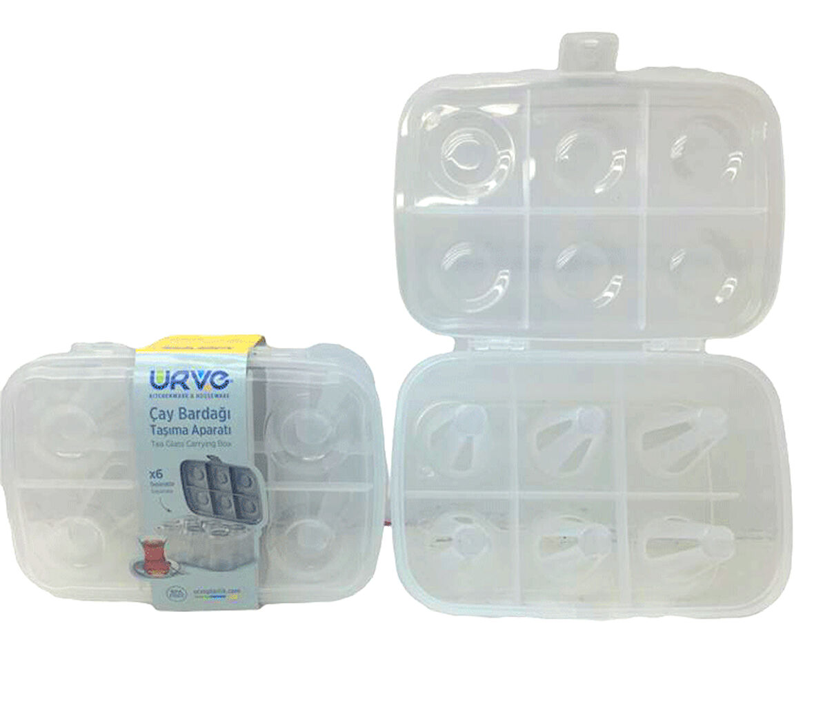 6LI ÇAY BARDAK TAŞIMA APARATI 