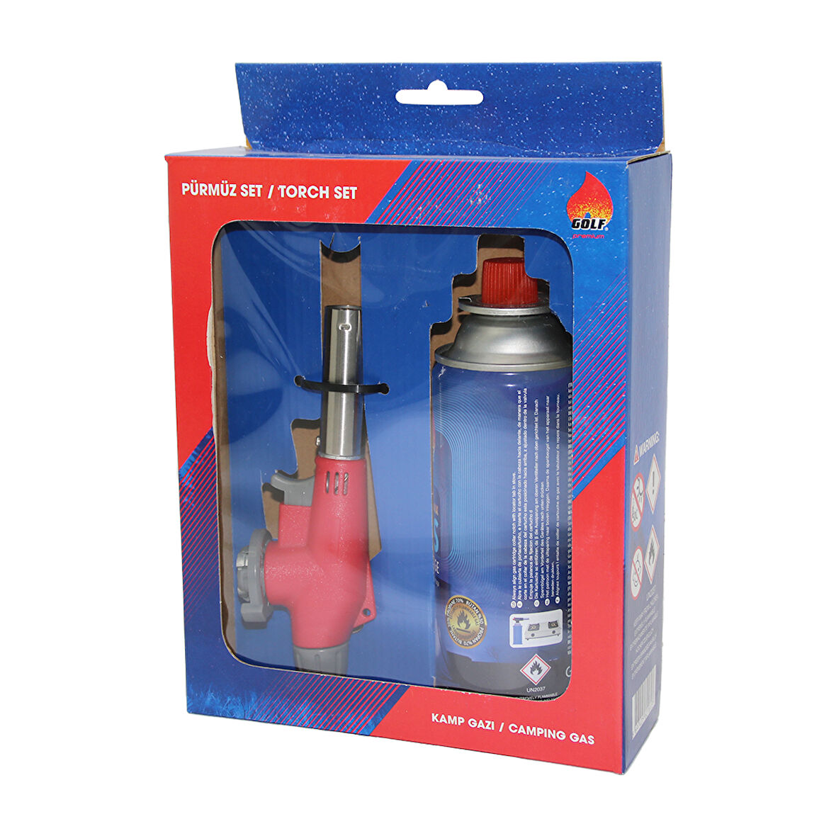 KAMP GAZI SET227GR/400MLPÜRMÜZ - TORCH SETİ 