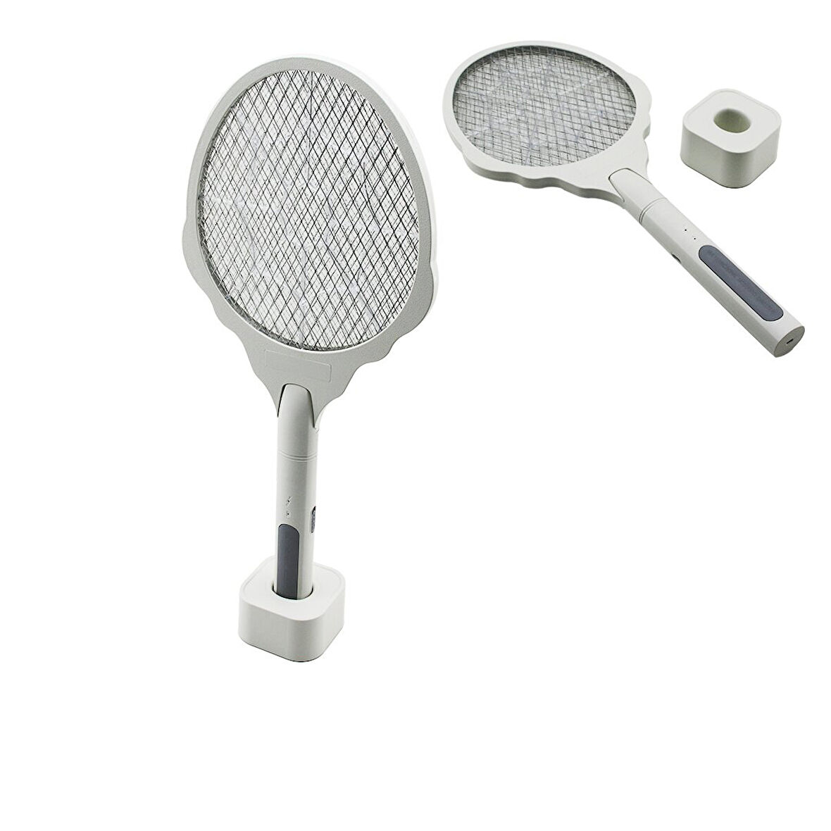 USB TO TYPE-C ŞARJLI  SİNEK ÖLDÜRÜCÜ CIZ  RAKET   AYAK APARATLI - ÇANTALI   8PCS UV LEDLİ 