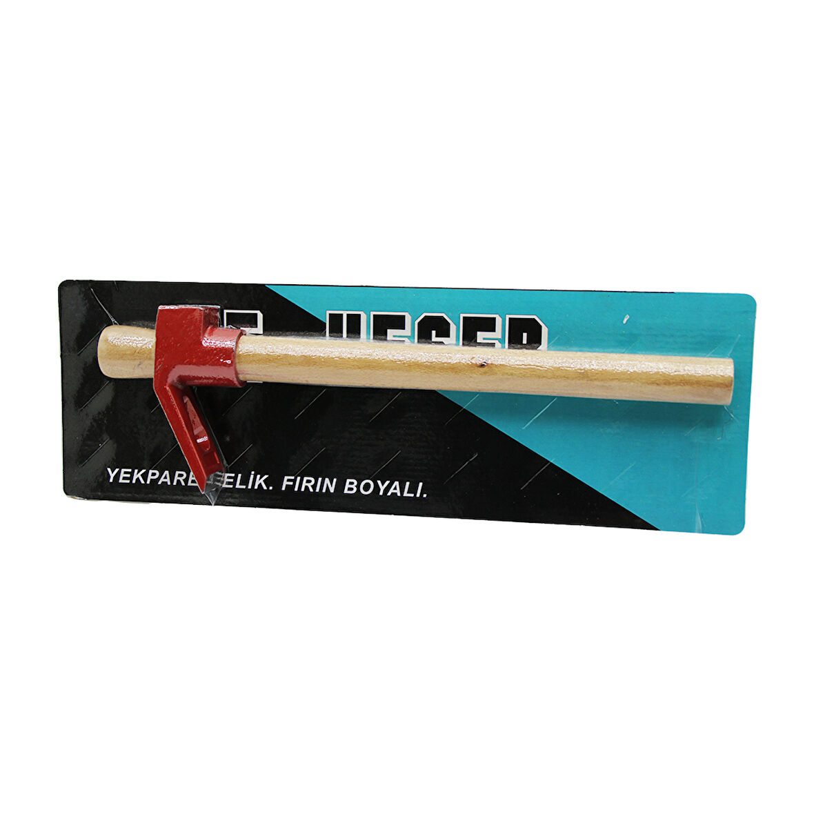 VAKUMLU KIRMIZI KESER AHŞAP SAPLI (4490)