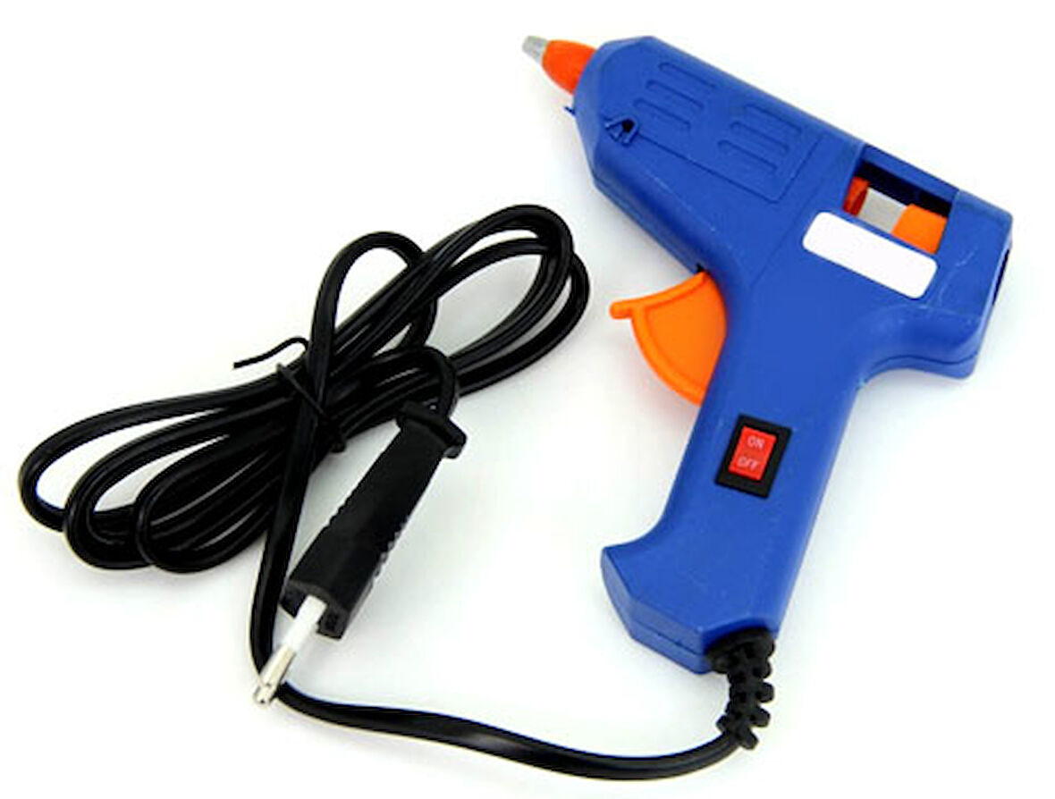 Glue Gun Sıcak Silikon Tabancası Aç/Kapa Düğmeli 40Watt (4490)
