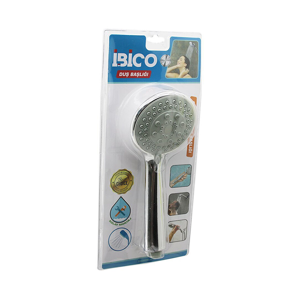 ORTA BOY YUVARLAK - BOMBELİ =9.7CM DUŞ BAŞLIK KADEMELİ VAKUMLU KROM GÖVDE - GRİ ZEMİNSAP:14.5CM (4490)