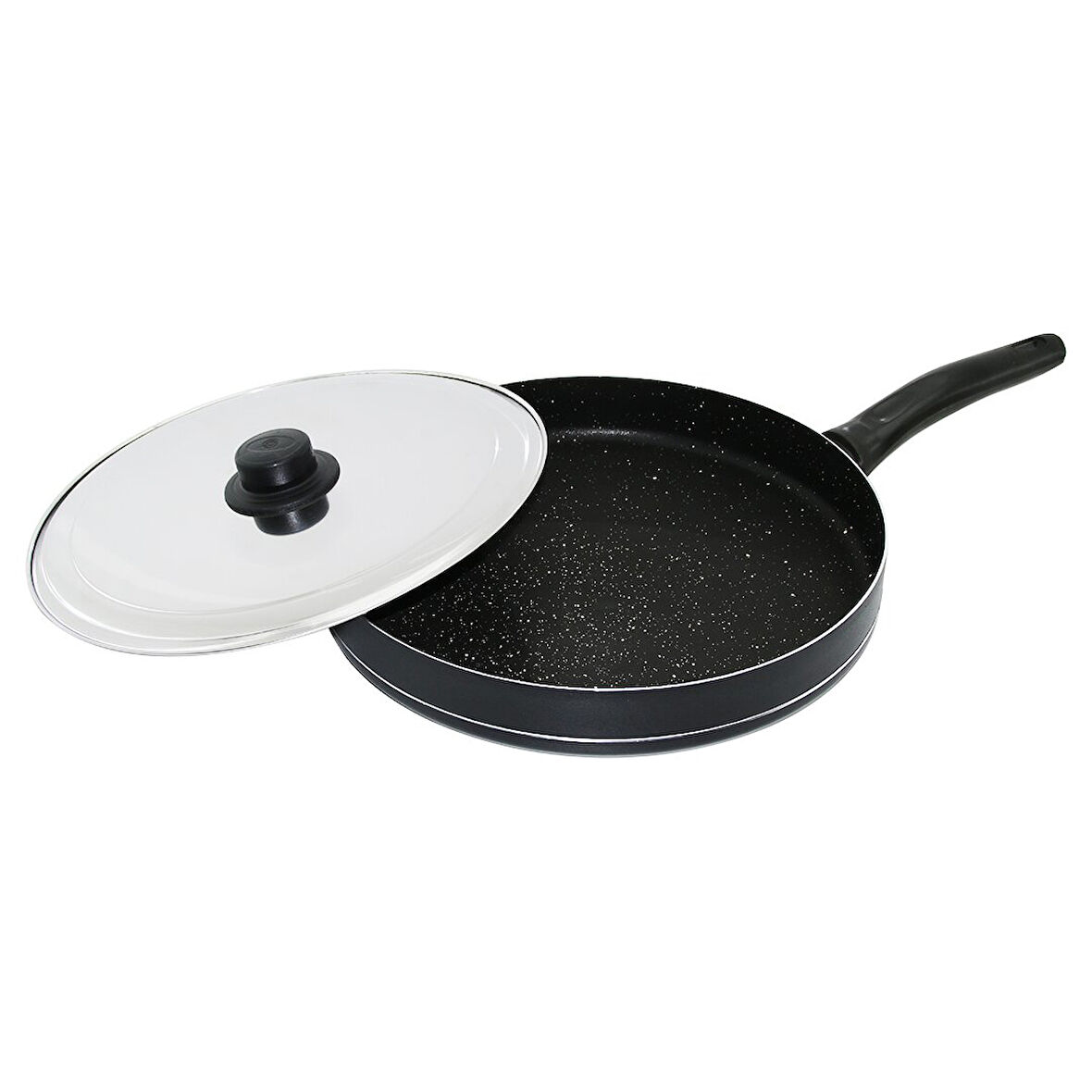 30CM METAL KAPAKLI  BALIK  TAVASI  