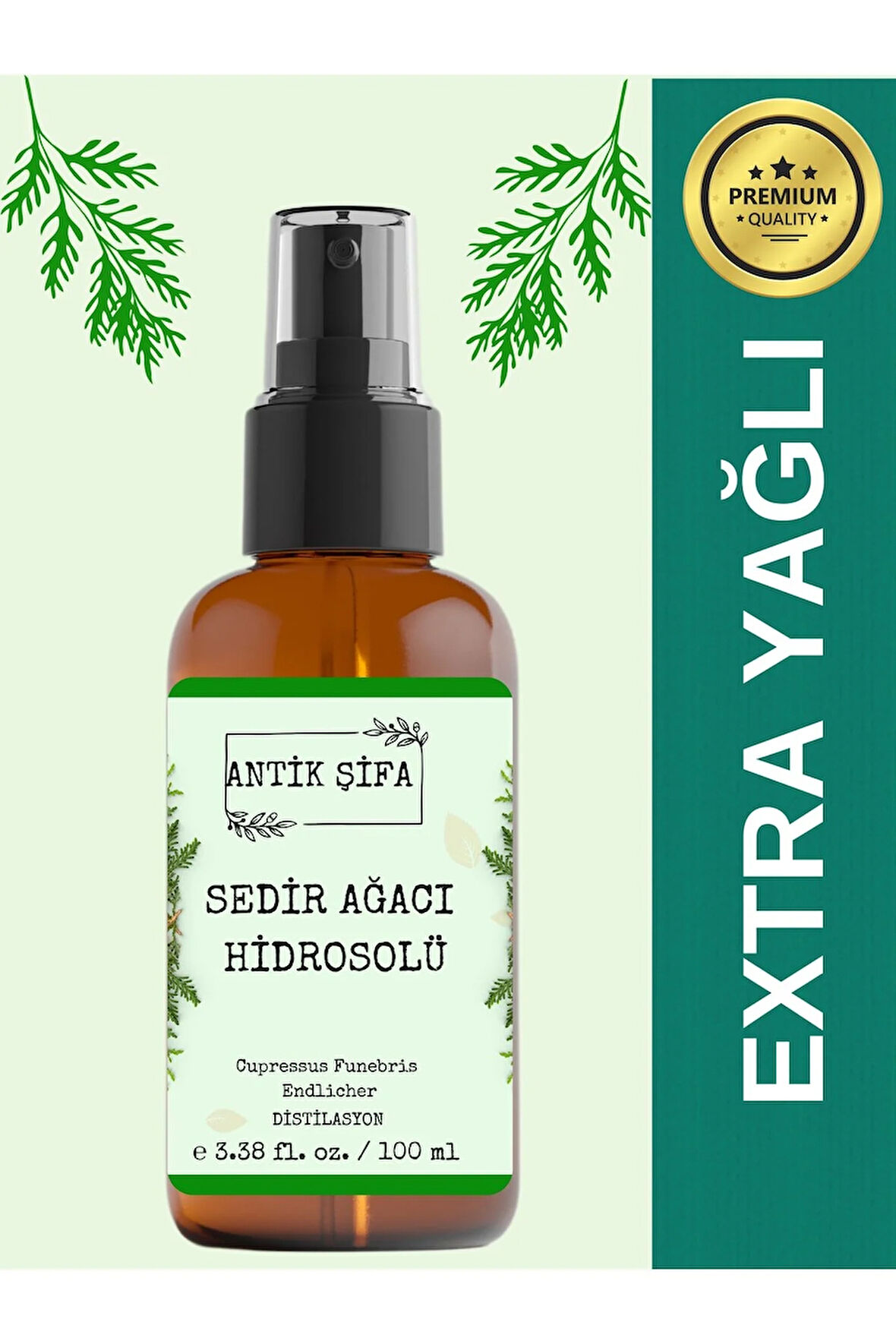 %100 Saf Sedir Ağacı Suyu - (100 ML HİDROSOLU)