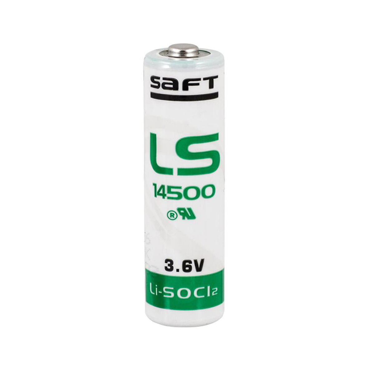 Saft LS 14500 3.6V  AA Size Lithium Pil Li-SOCI2 (491491)