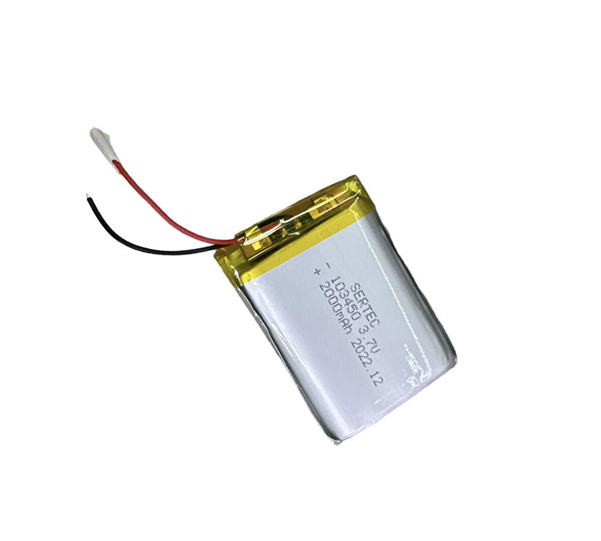 103450 3.7V 2000 MAh Li-Polymer Pil Devreli/1.5A (491491)