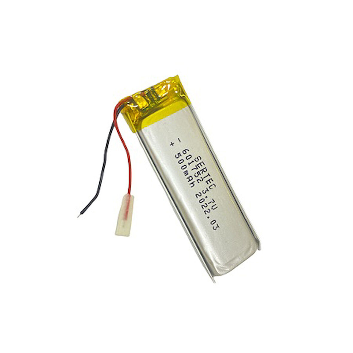 601752 3.7V 500 MAh Li-Polymer Pil Devreli/1.5A (491491)