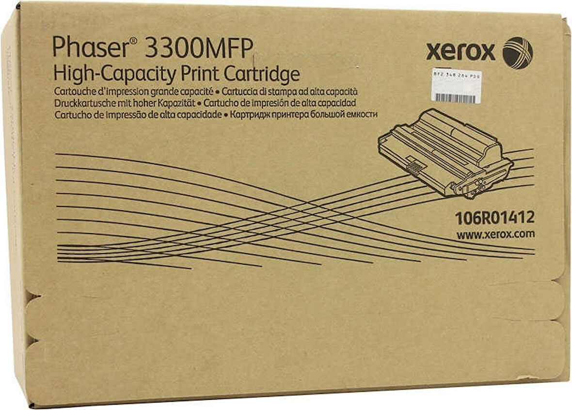 Xerox 3300 (106R01412) Siyah Orjinal Toner 