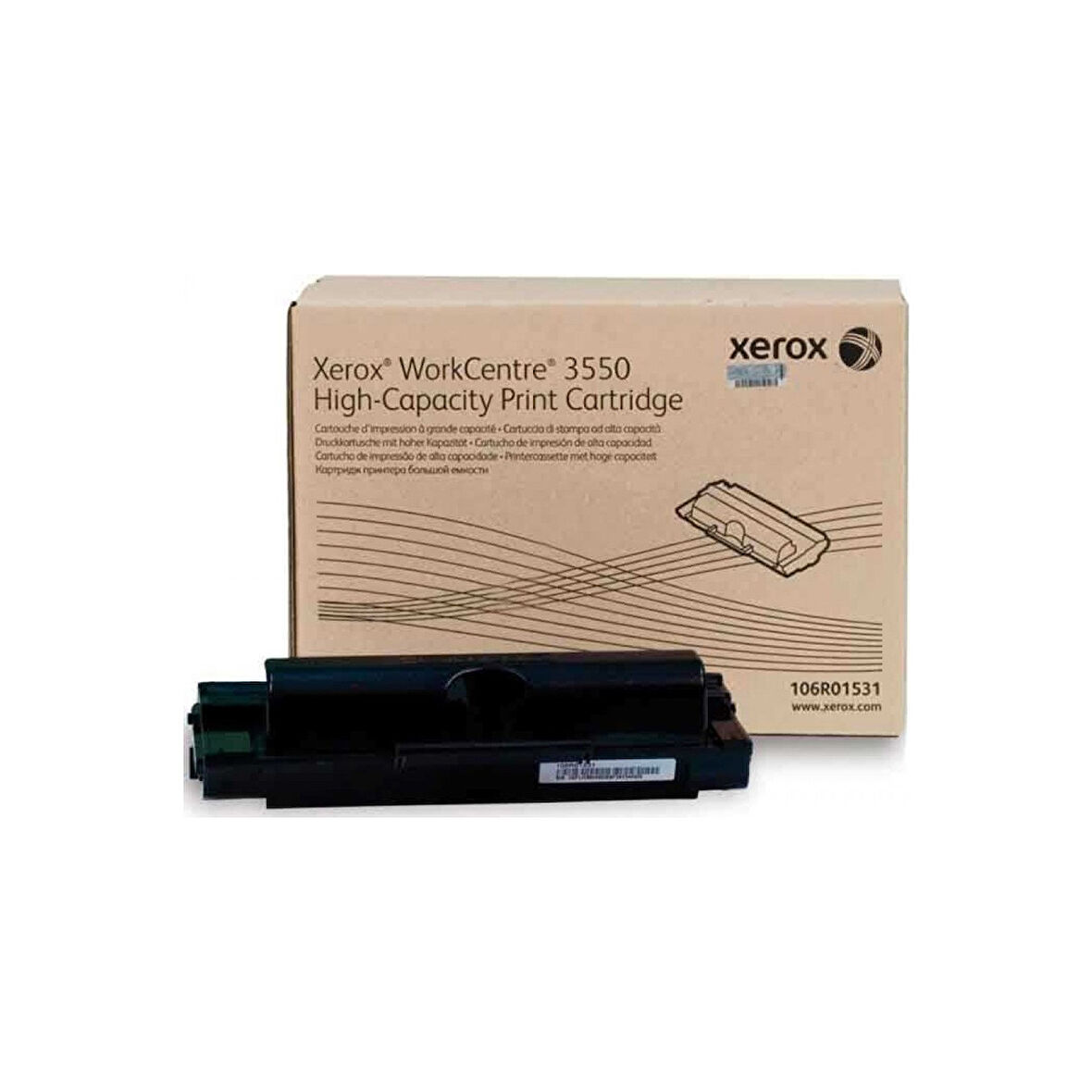 Xerox WorkCentre 3550 (106R01531) Siyah Orjinal Toner Yüksek Kapasiteli