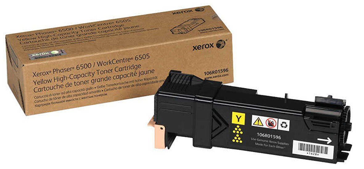 Xerox Phaser 6500 - (106R01600) Sarı Orjinal Toner
