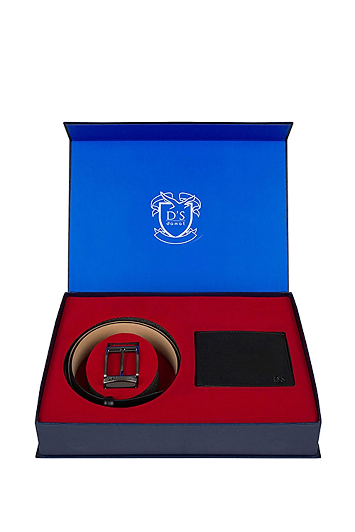 D'S Damat 903 Deri Kemer Cüzdan Set