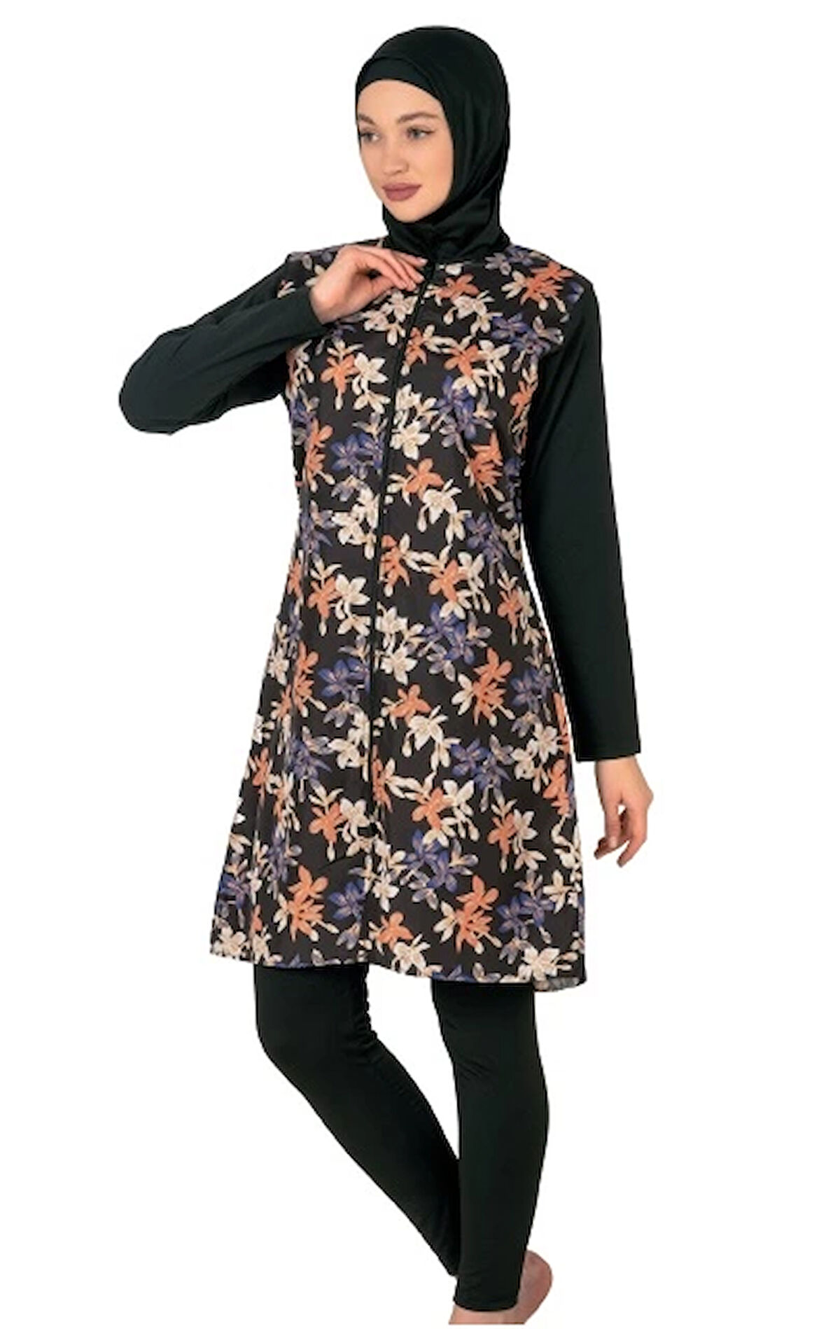 Fantasy 3442 Kadın Desenli Tesettür Mayo