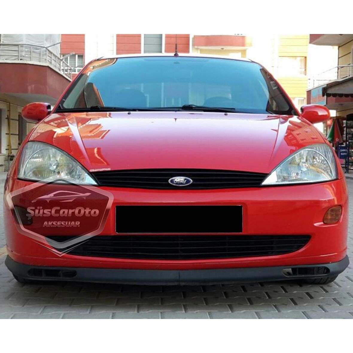 Ford Focus 1 Hb&Sedan 1998-2004 Uyumlu Üniversal Laguna lip Esnek Ön Lip 2 Parça Tampon Altı Dil Karlık Ön Ek