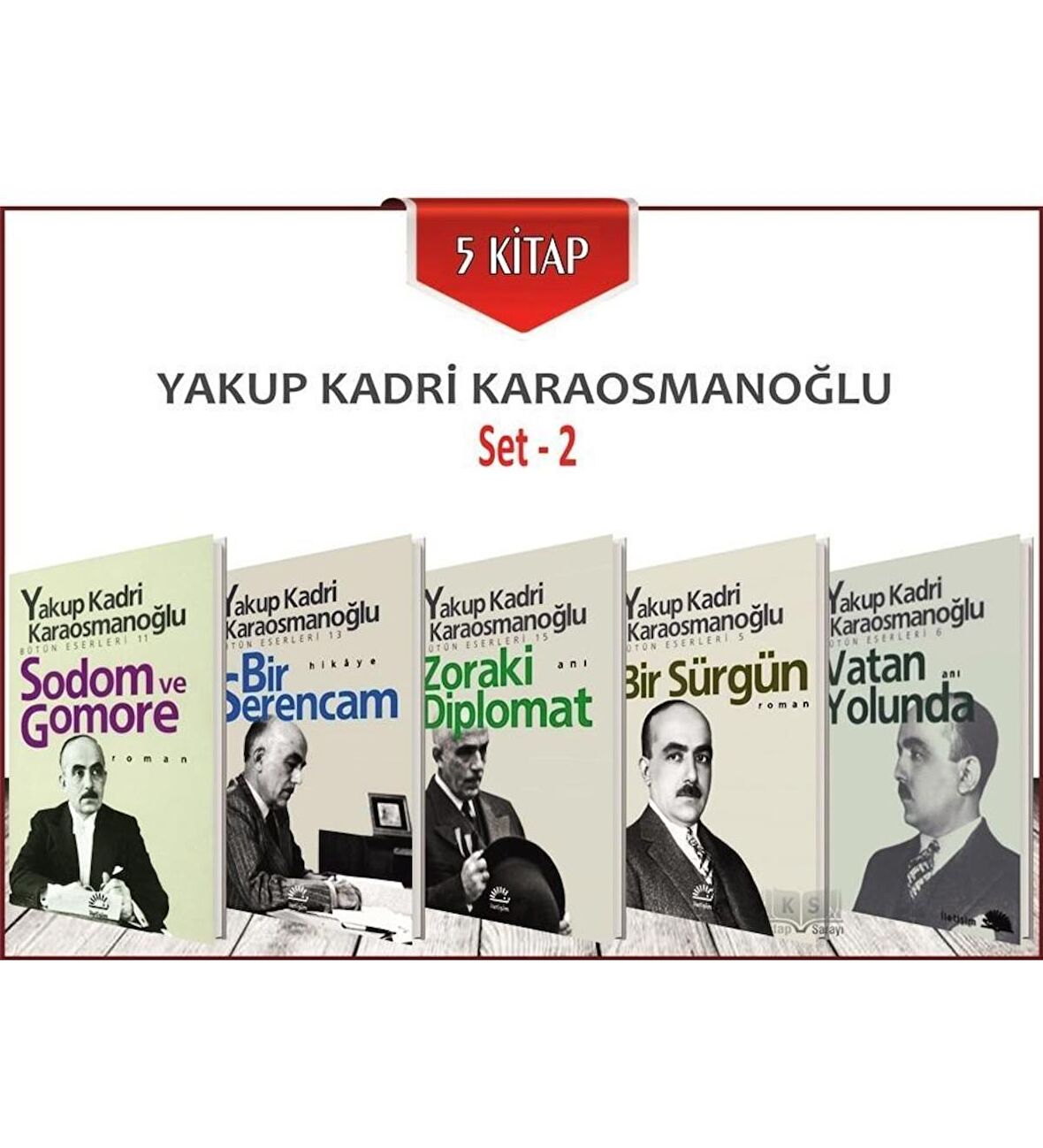 Yakup Kadri Karaosmanoğlu Set 2 5 Kitap İletişim Yayınları