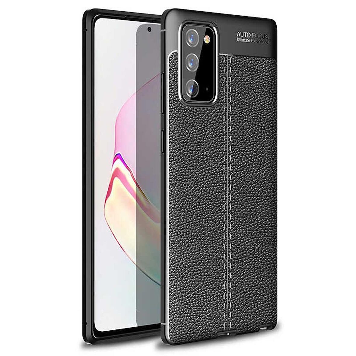 Gpack Samsung Galaxy S20 FE Kılıf Niss Silikon Deri Görünümlü