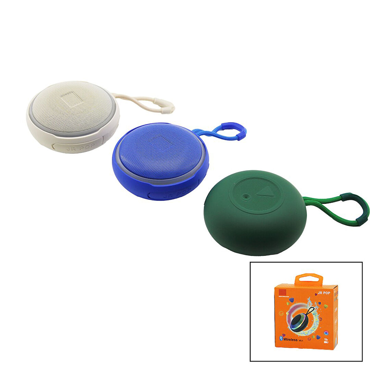 JR POP MİNİ UFO MODELİBLUETOOTH WİRELESS V5.1SREAKER HOPARLÖR USB ŞARJLI - IŞIKLI (5224)