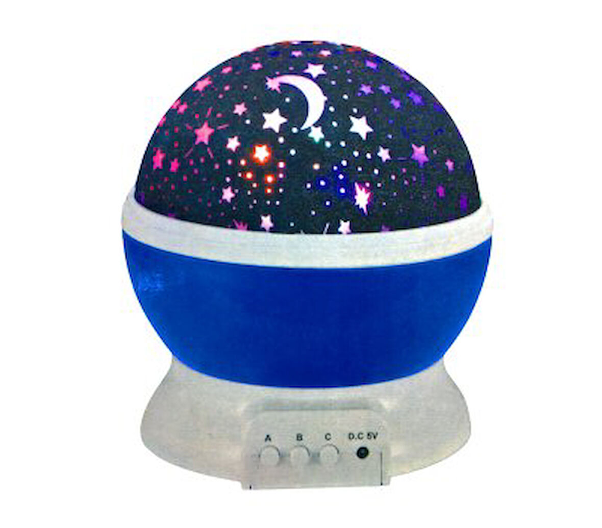 STAR MASTER PİLLİ DÖNERLİ GECE LAMBASI (5224)