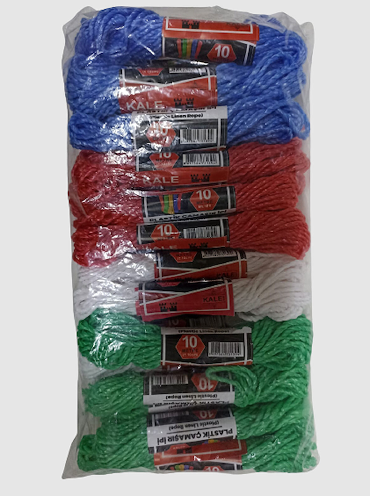 KALE Plastik Çamaşır ipi 10 Metre 24 Adet (5224)