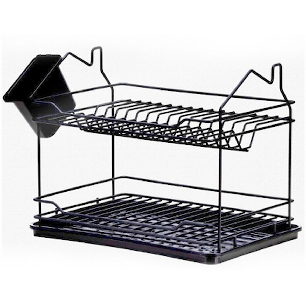 ,EVİM 2 KATLI TABAKLIK SİYAH (5224)