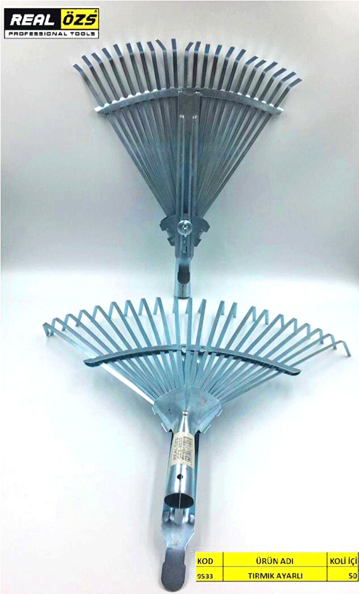 AYARLI 22 DİŞLİ METAL TIRMIK (5224)