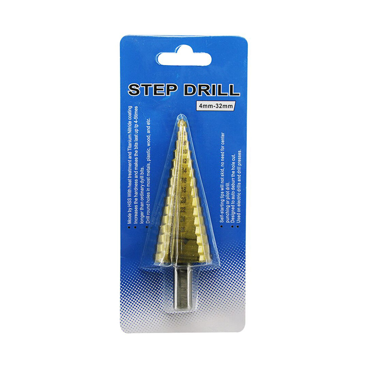 HSS KADEMELİ  MATKAP UCU  4-32MM (5224)