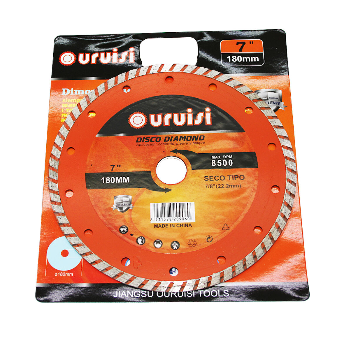 7 inç  - 180MM MERMER KESİCİ DİSK  TY-157 (5224)