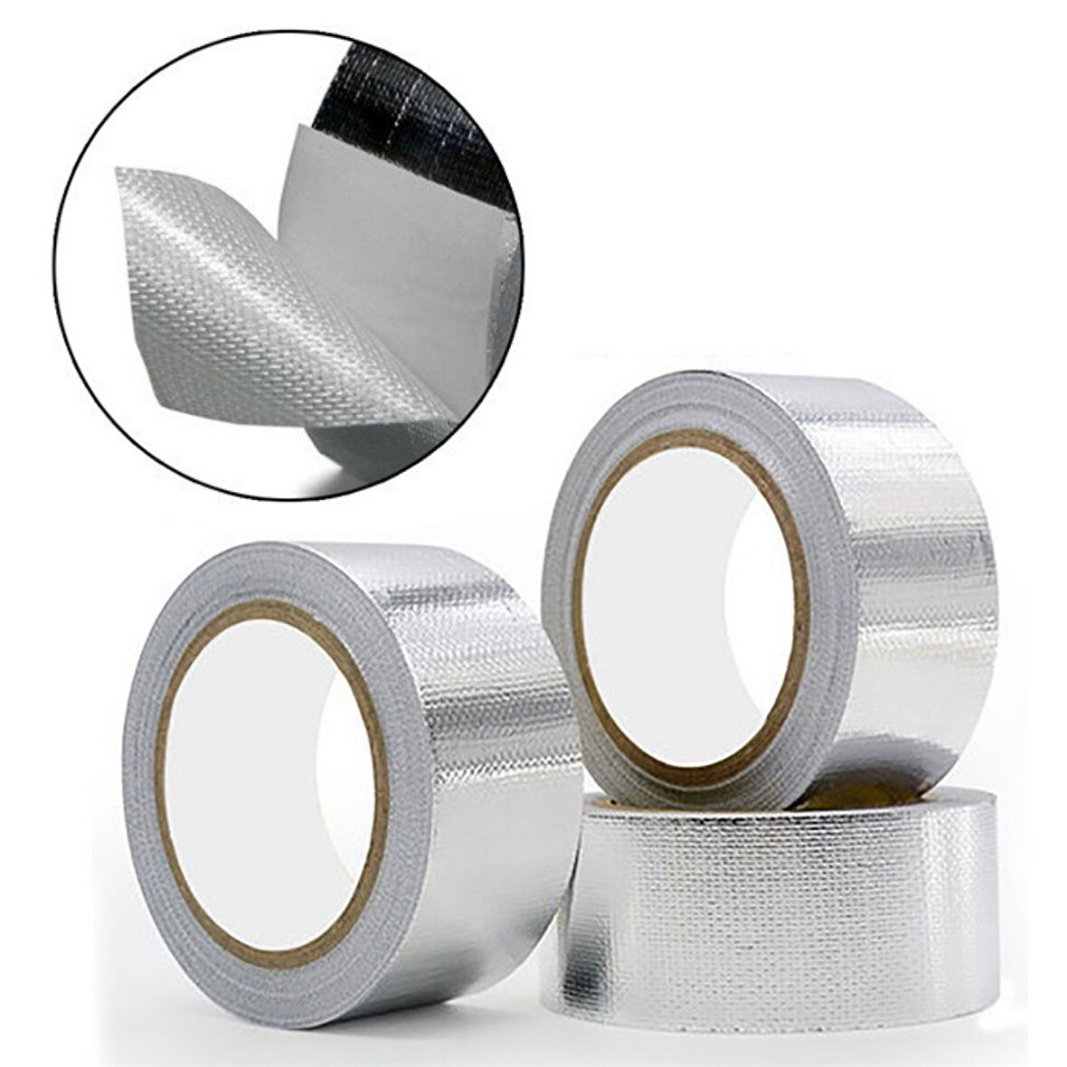 2 Mt Yüksek Sıcaklık Dayanan Su Geçirmez Çatı Duvar Çatlak Onarıcı Yapışkan Bant Folyo 5 Cm (5224)