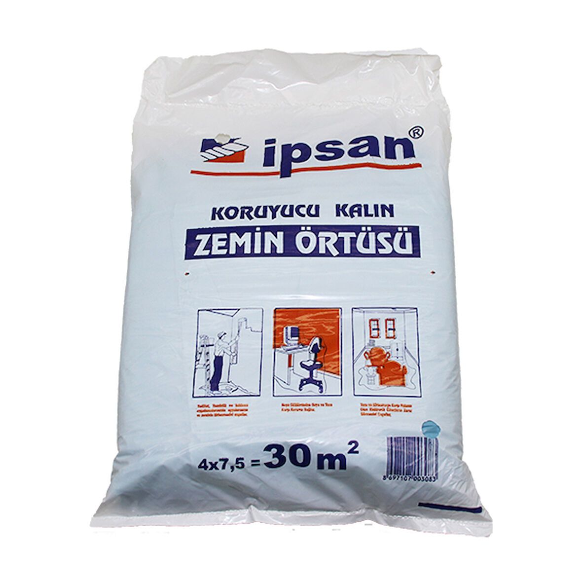 30-M2 4X7.5MT KALIN ZEMİN ÖRTÜSÜ (5224)
