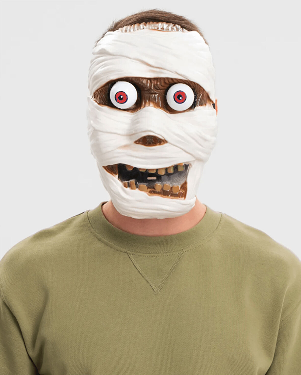 Sallanan Yaylı Oynar Gözlü Mumya Maskesi (5224)