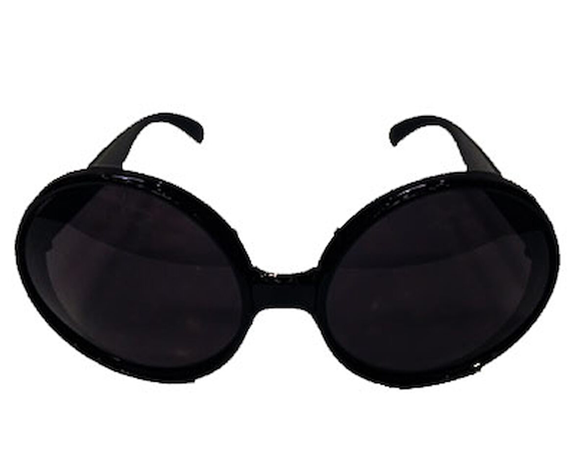 80 li Yıllar Siyah Renk Nostalji Yeşilçam Parti Gözlüğü (5224)