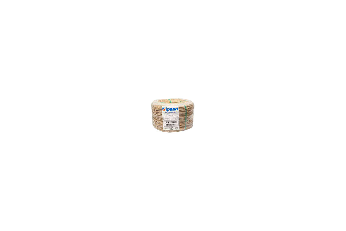 HALAT 6MM NATURAL JÜT KIRNAP İPİ TOP 200MT (5224)