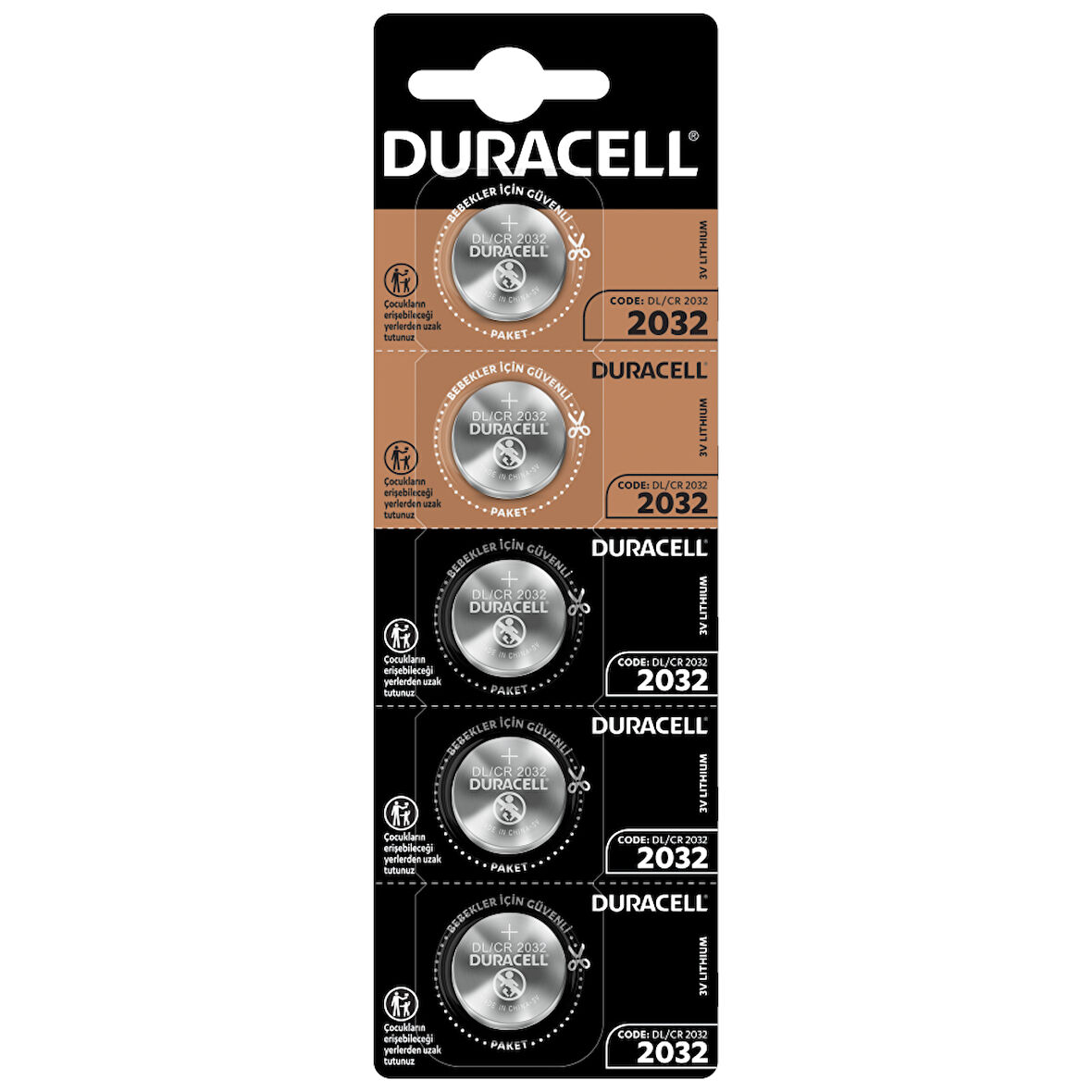 DURACELL 2032 PARA PİLİ 5Lİ KART (5224)