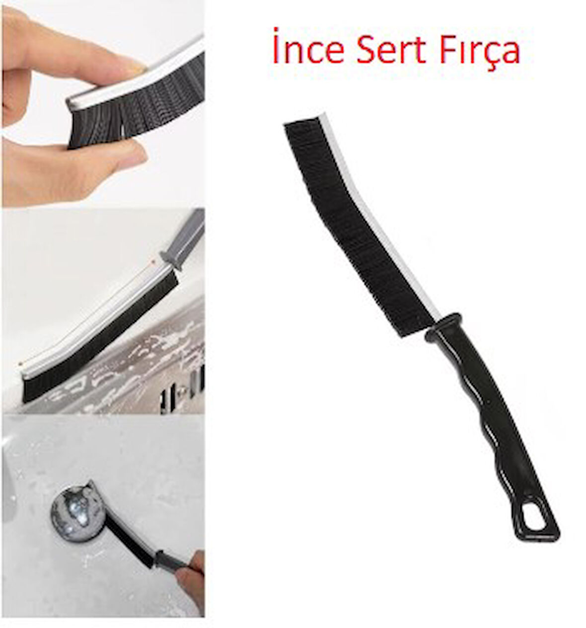 Derz Arası  Banyo Mutfak Dar Alan İnce Temizlik Fırçası (5224) AZ-522489GocMC-600