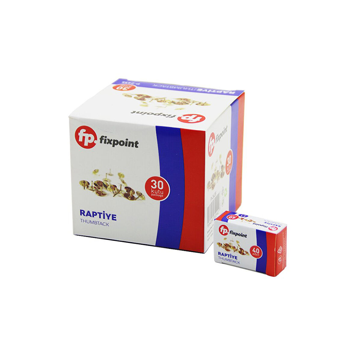 1200 ADET METAL RAPTİYE = 40PCS X 30 (5224)