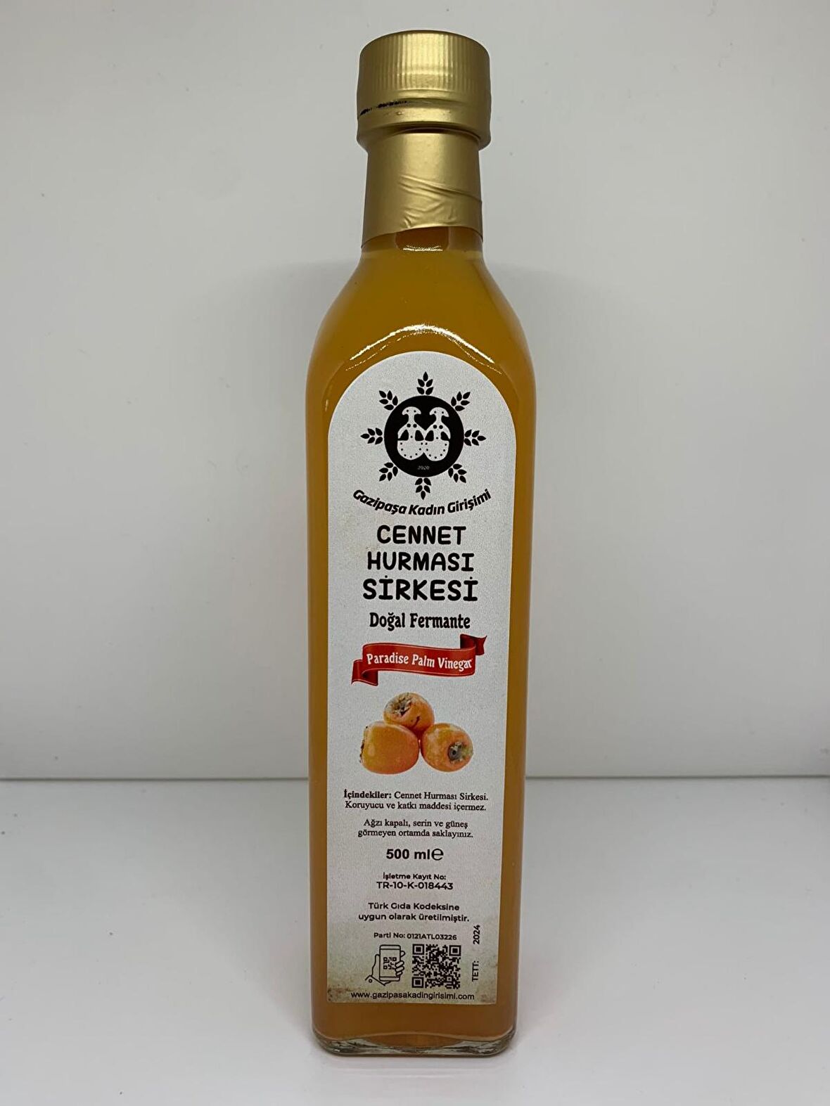 Cennet Hurması Sirkesi 500 ML