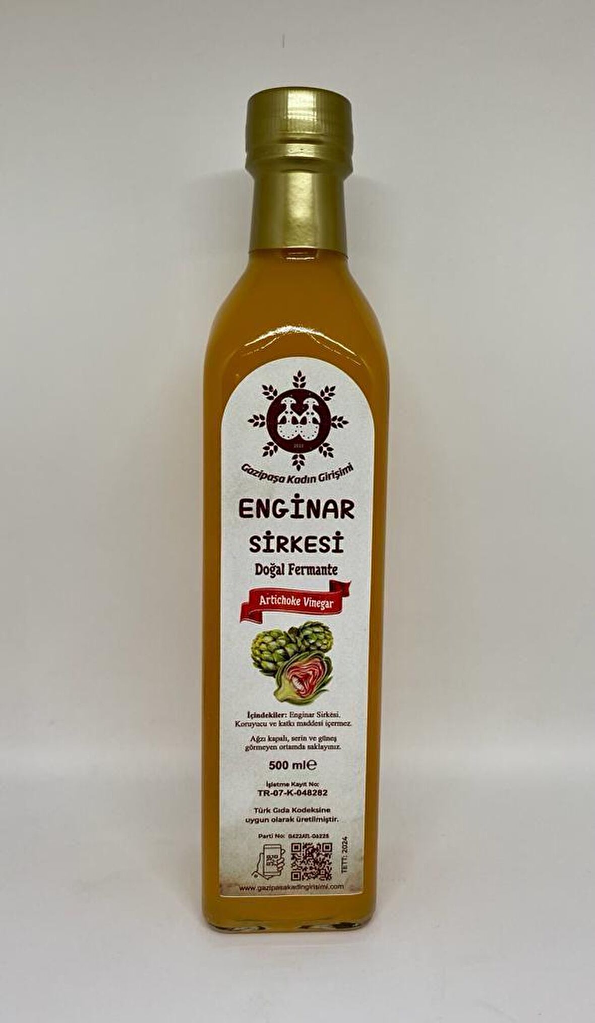 Enginar Sirkesi 500 ml.